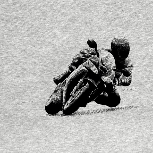 Motorcycle Racing by letnothingstopyou